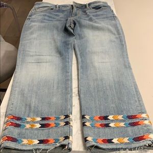 Driftwood Colette Cropped Jeans in Archer
